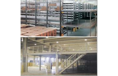 Industrielle Fachbodenregallager - Zwischengeschoss, Stahlfachbodenregallager, Quadratmeter 1000kg/